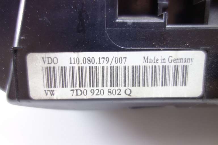 Cuadro de instrumentos VW Transporter T4 7D0920802Q 7D0 920 802 Q 110080179007 110.080.179/007 - foto 3