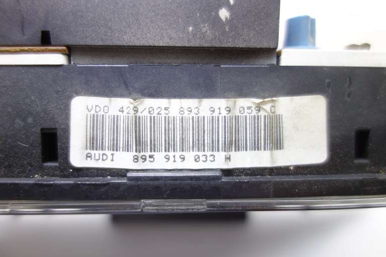 Cuadro de instrumentos Audi 80 B4 895919033H 895 919 033 H 429025893919059C 429/025 893 919 059 C - foto 3