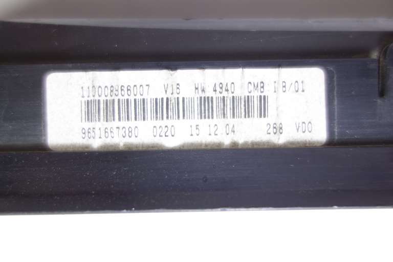 Cuadro de instrumentos Citroen Xsara Picasso 9651667380 110008966007 - foto 3