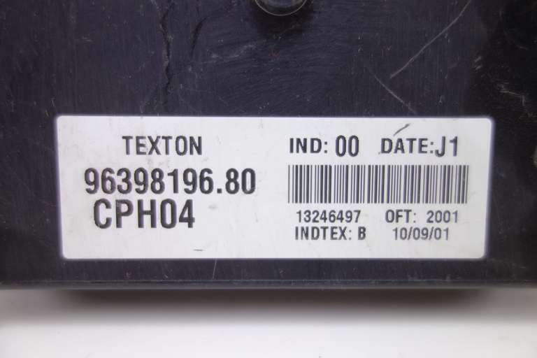 Módulo de confort Peugeot 306 9639819680 96398196.80 DATE J1 - foto 2