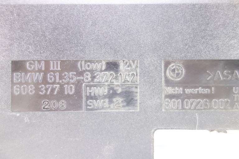 Modulo de control BMW E39 61358372142 61.35-8 372 142 60837710 608 377 10 6010726002 601 0726 002 - foto 2