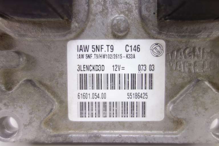 Centralita del motor Fiat Stilo IAW5NFT9 IAW 5NF.T9 6160105400 61601.054.00 55186425 - foto 2