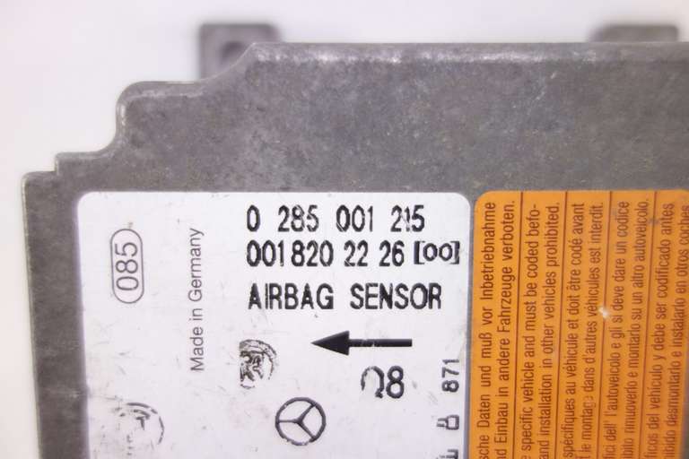 Centralita de airbag Mercedes W220 001820222600 001 820 22 26 00 Bosch 0285001215 0 285 001 215 - foto 2