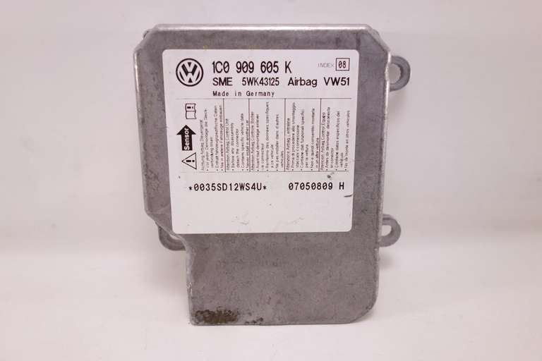 Centralita de airbag VW Polo Skoda Fabia 1C0909605K 1C0 909 605 K Siemens 5WK43125 IN.08 - foto 1