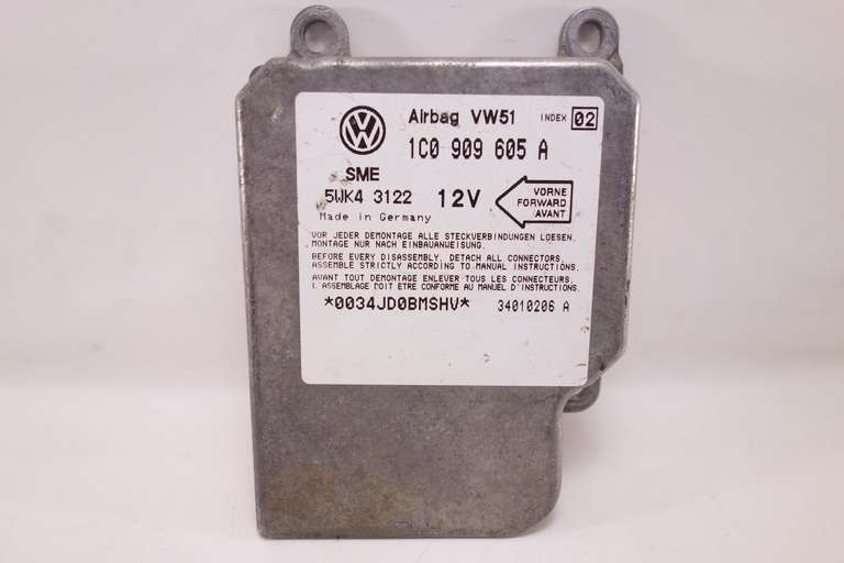 Centralita de airbag VW Golf 1C0909605A 1C0 909 605 A Siemens 5WK43122 5WK4 3122 IN.02 - foto 1