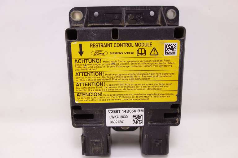 Centralita de airbag Ford Fusion 2S6T14B056BM 2S6T 14B056 BM 5WK43030 5WK4 3030 - foto 1