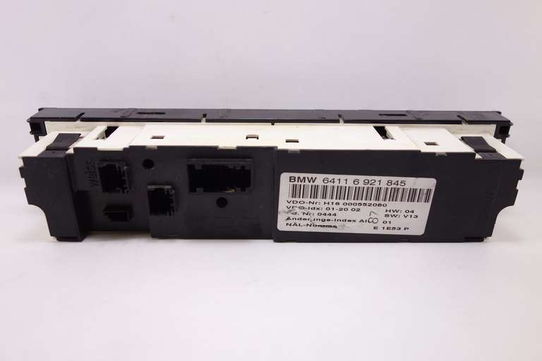 Panel de clima BMW E46 64116921845 6411 6 921 845 H16000552060 H16 000552060 - foto 2