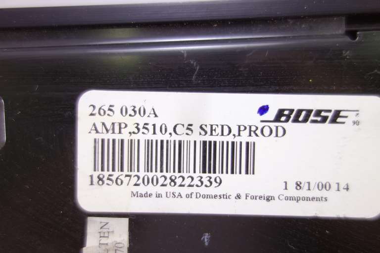Amplificador Audi A6 4F 265030A 265 030A - foto 2