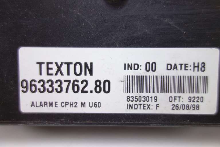 Modulo de confort Citroen Xsara 9633376280 96333762.80 DATE H8 - foto 2