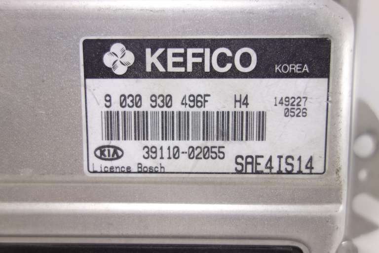Centralita del motor Kia Picanto KEFICO 3911002055 39110-02055 9030930496F 9 030 930 496F SAE4IS14 - foto 2
