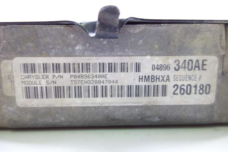 Centralita del motor Chrysler 04896340AE 04896 340AE - foto 2
