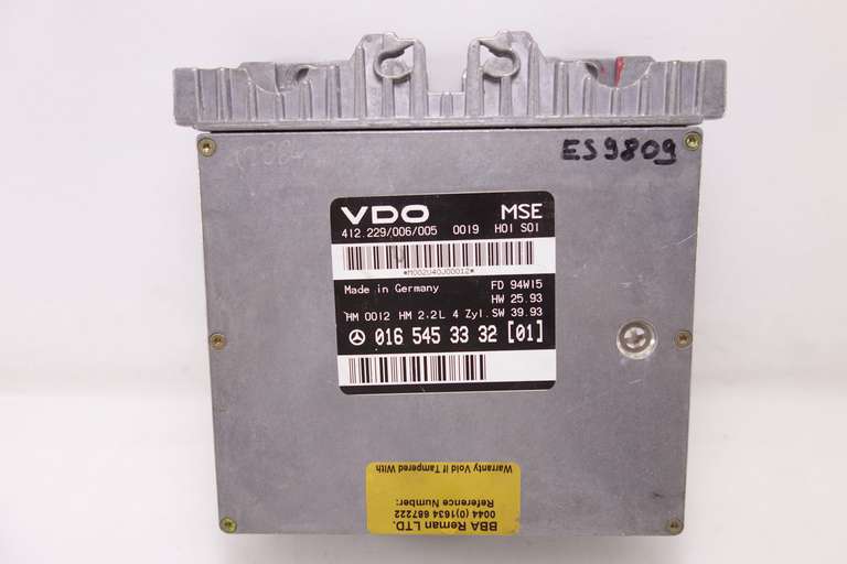Centralita del motor Mercedes W124 S124 C220 E220 0165453332(01) 016 545 33 32 01 Vdo 412229006005 412.229/006/005 - foto 1