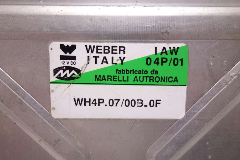 Centralita del motor Lancia Delta IAW04P01 IAW 04P/01 WH4P0700B0F WH4P.07/00B.0F - foto 2