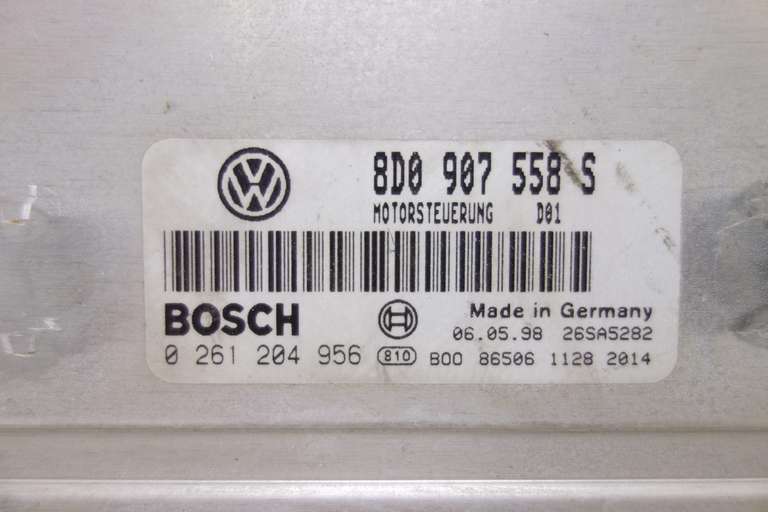 Centralita del motor VW Passat 8D0907558S 8D0 907 558 S Bosch 0261204956 0 261 204 956 26SA5282 - foto 2