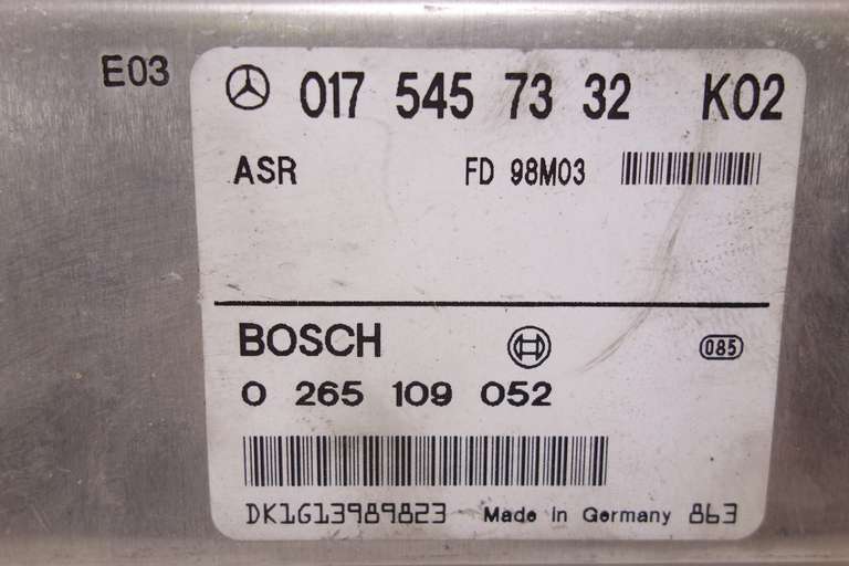 Centralita del motor Mercedes W202 0175457332K02 017 545 73 32 K02 Bosch 0265109052 0 265 109 052 - foto 2