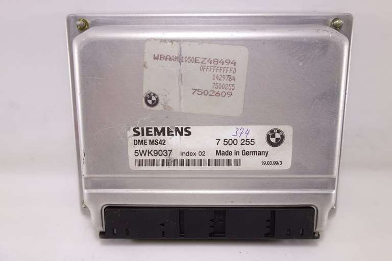 Centralita del motor BMW E38 E39 7500255 7 500 255 Siemens 5WK9037 IN.02 - foto 1