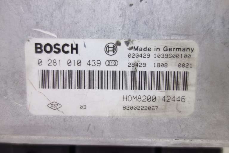 Centralita del motor Mitsubishi Carisma HOM8200142446 8200222067 Bosch 0281010439 0 281 010 439 - foto 2
