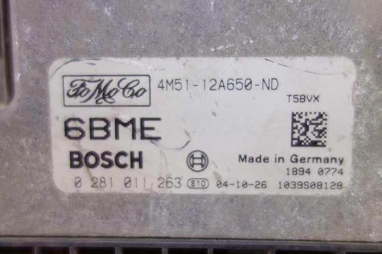 Centralita del motor Ford Focus 4M5112A650ND 4M51-12A650-ND Bosch 0281011263 0 281 011 263 - foto 2