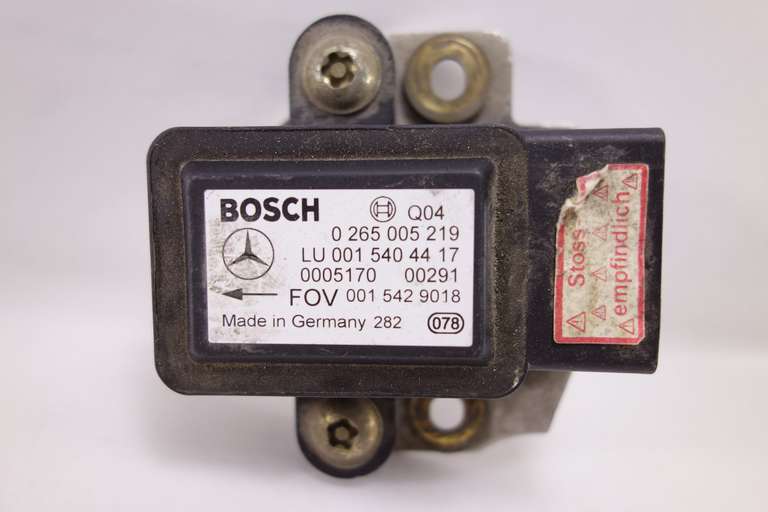 Sensor de guiñada Mercedes W168 LU0015404417 LU 001 540 44 17 Bosch 0265005219 0 265 005 219 0015429018 001 542 9018 - foto 1