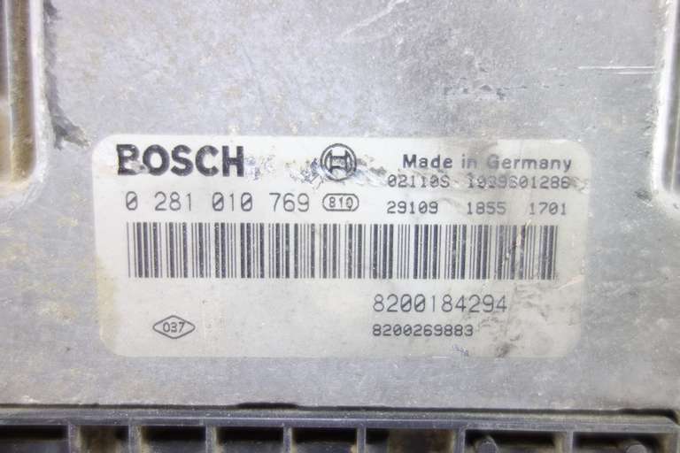 Centralita del motor Renault Megane 8200184294 8200269883 Bosch 0281010769 0 281 010 769 - foto 2