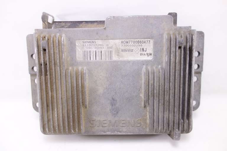 Centralita del motor Renault Laguna HOM7700863477 7700102299 Siemens S113717205D S113717205 D - foto 1