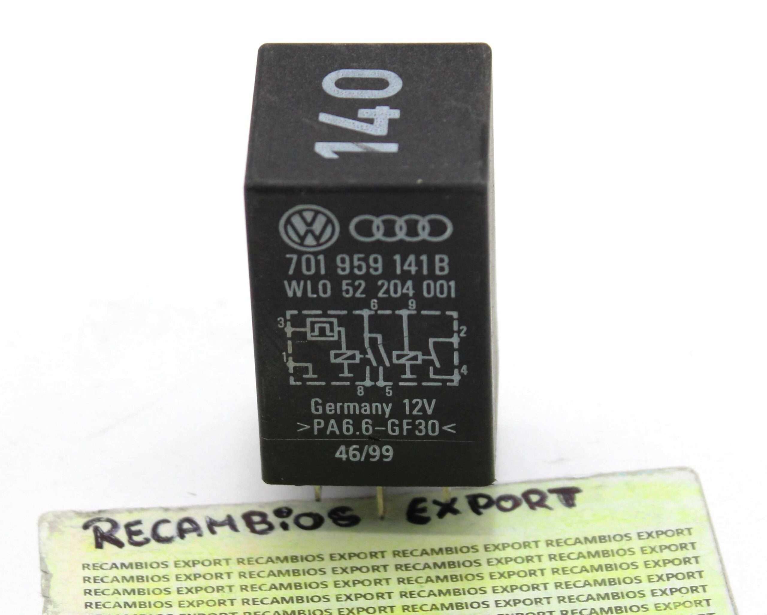 Relé 140 Volkswagen Audi T4 - foto 1