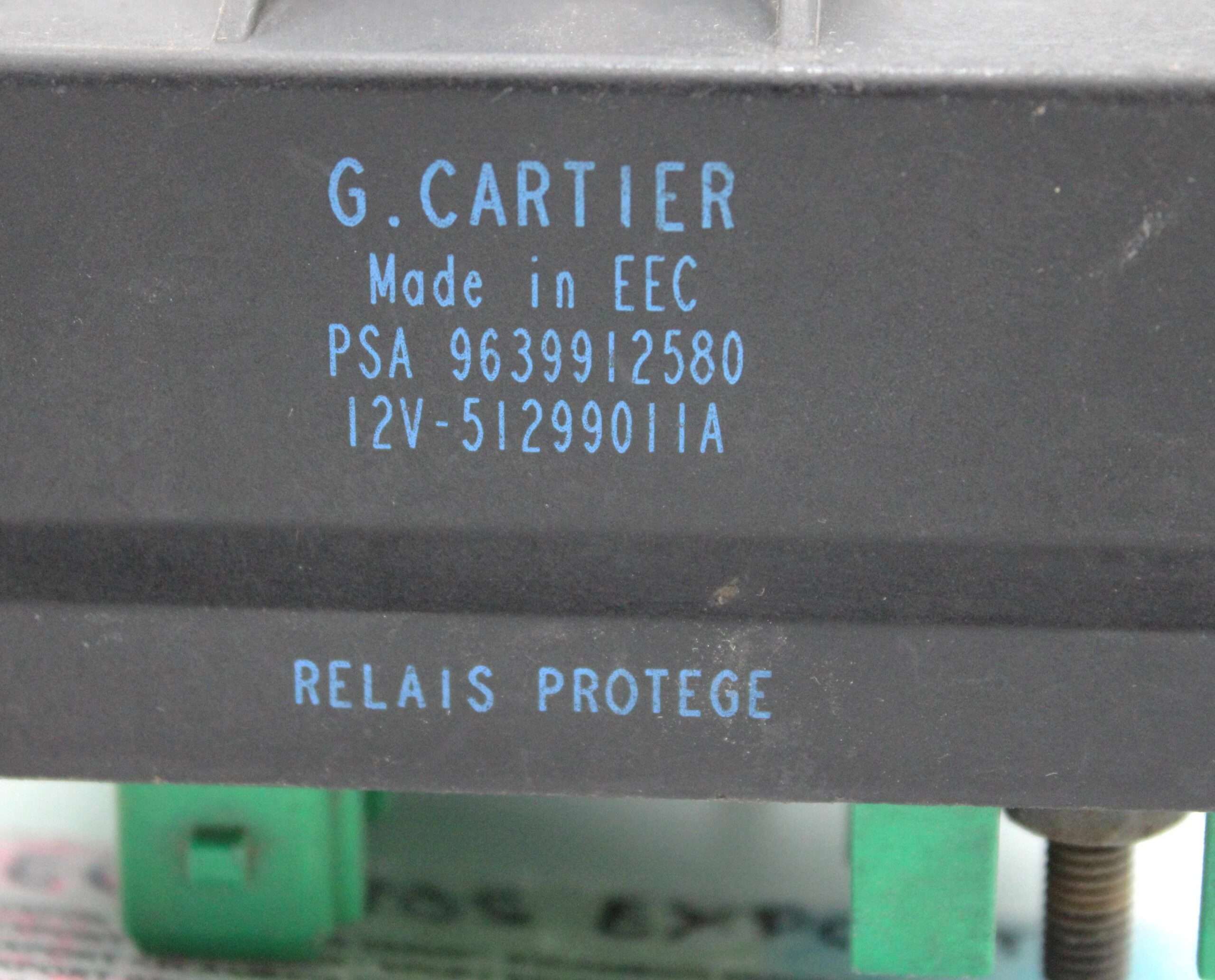 Relé G. Cartier Peugeot Citroen - foto 2