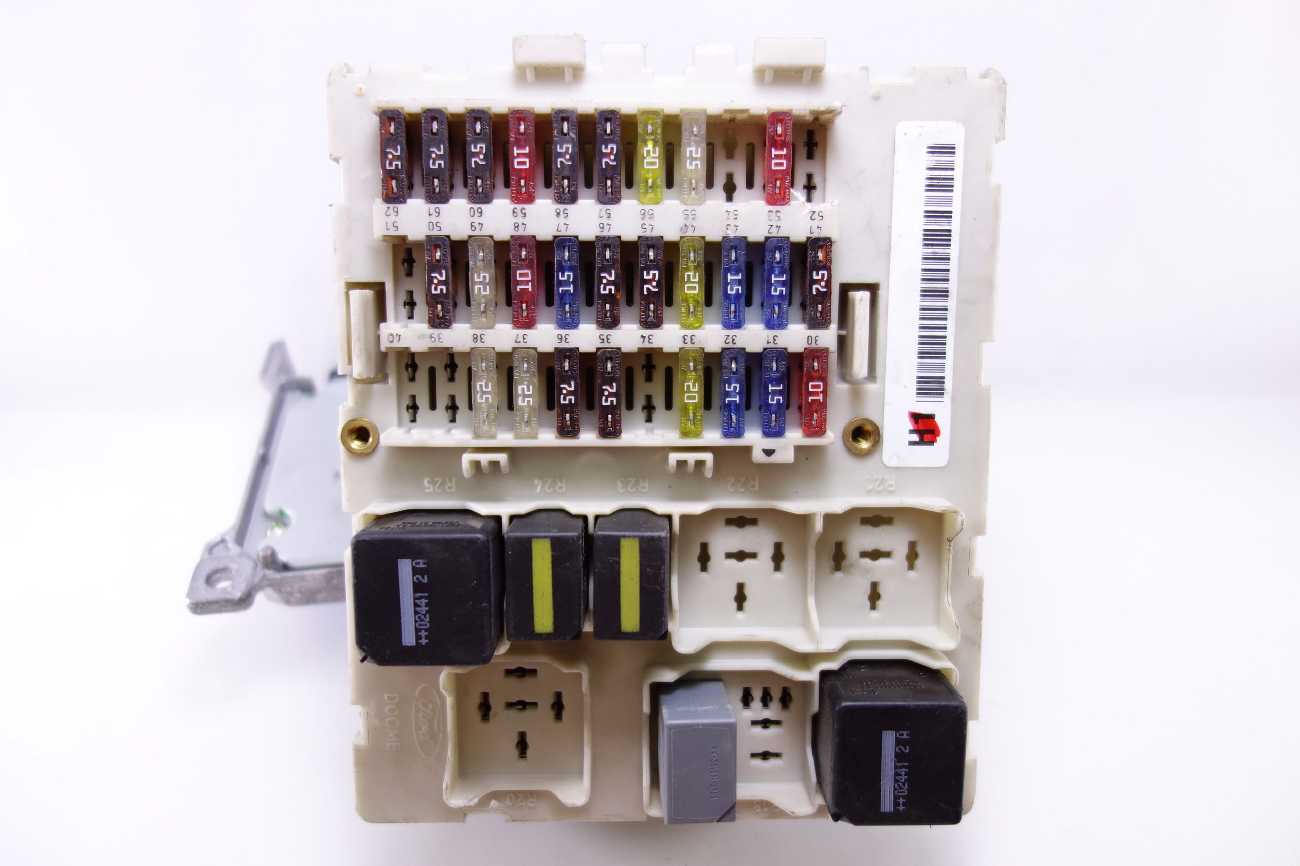Caja de fusibles Ford Focus 518273305 2M5T14A073BD 2M5T14B056DD 2M5T-14B056-DD Bosch 0285001425 0 285 001 425 98VP15607AB 98VP-15607-AB - foto 2