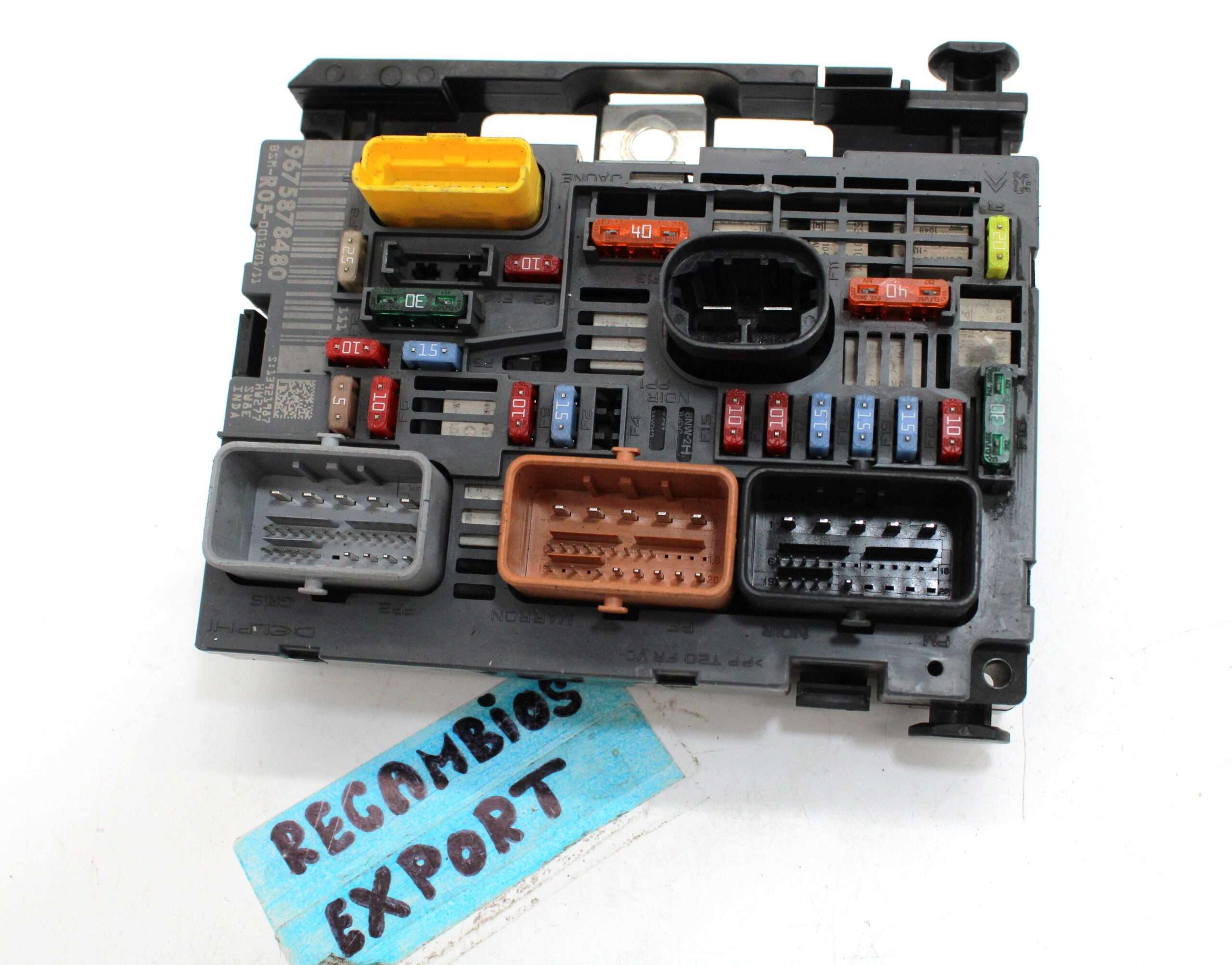 Caja de Fusibles Peugeot 407 607 Citroen C4 C5 BSM-R05 - foto 3