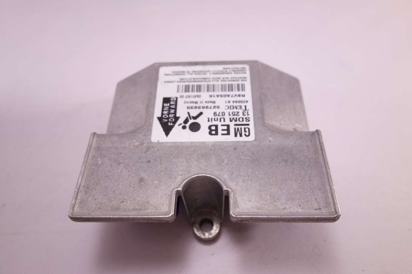 Centralita de airbag Opel Astra 13251079 13 251 079 Temic 327963935 EB - foto 1