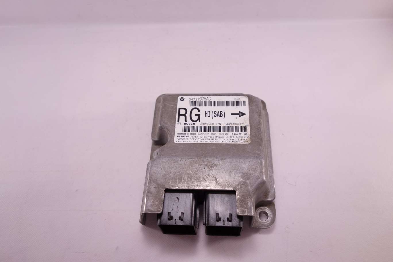 Centralita de airbag Chrysler Voyager 04727375AC 04727 375AC - foto 1