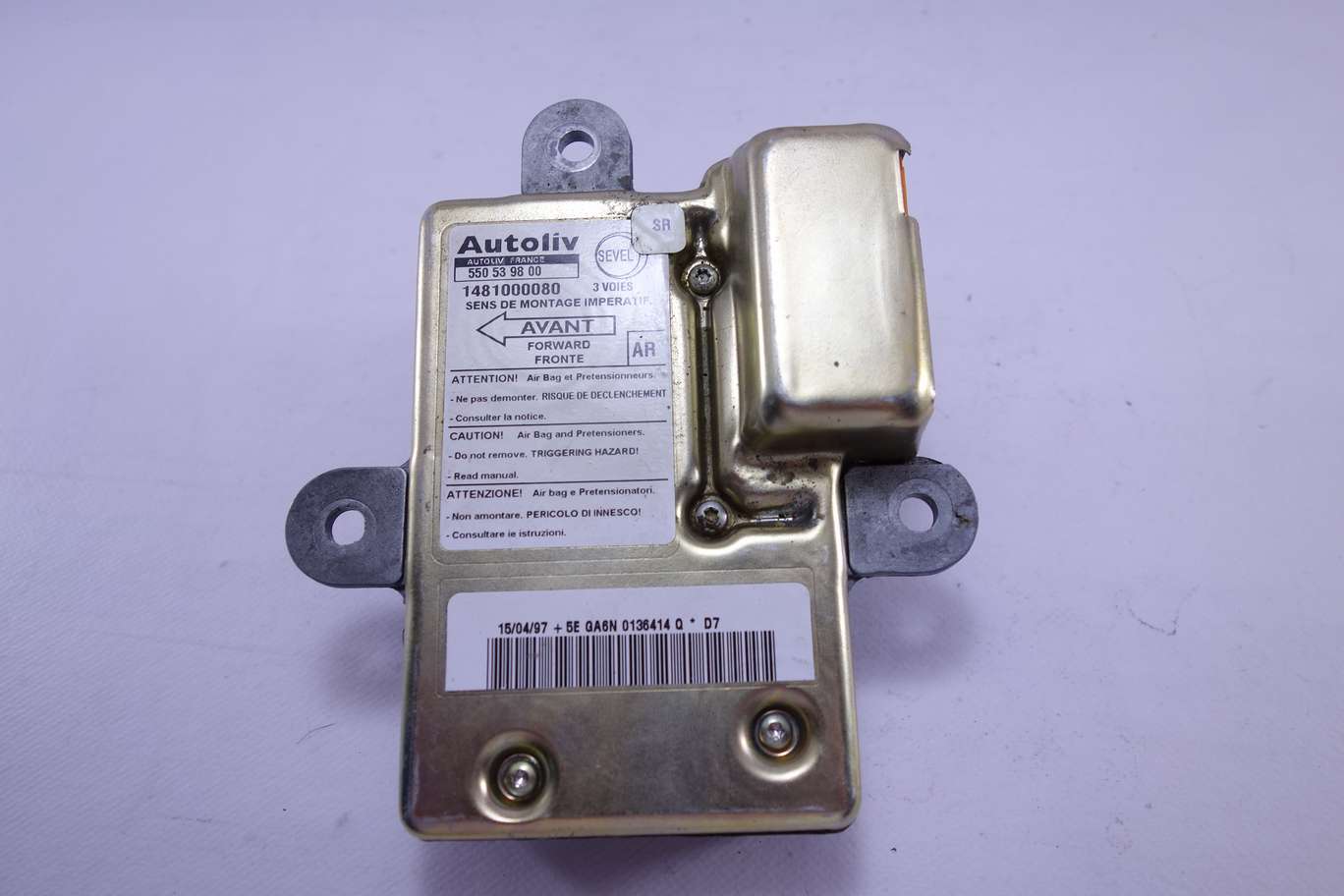 Centralita de airbag Fiat Ulysse - foto 1