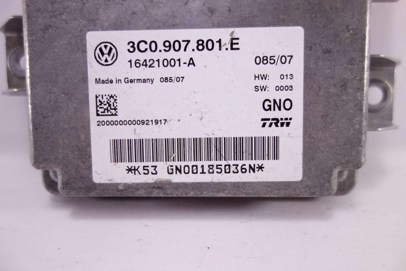 Centralita de freno de mano VW Passat - foto 2