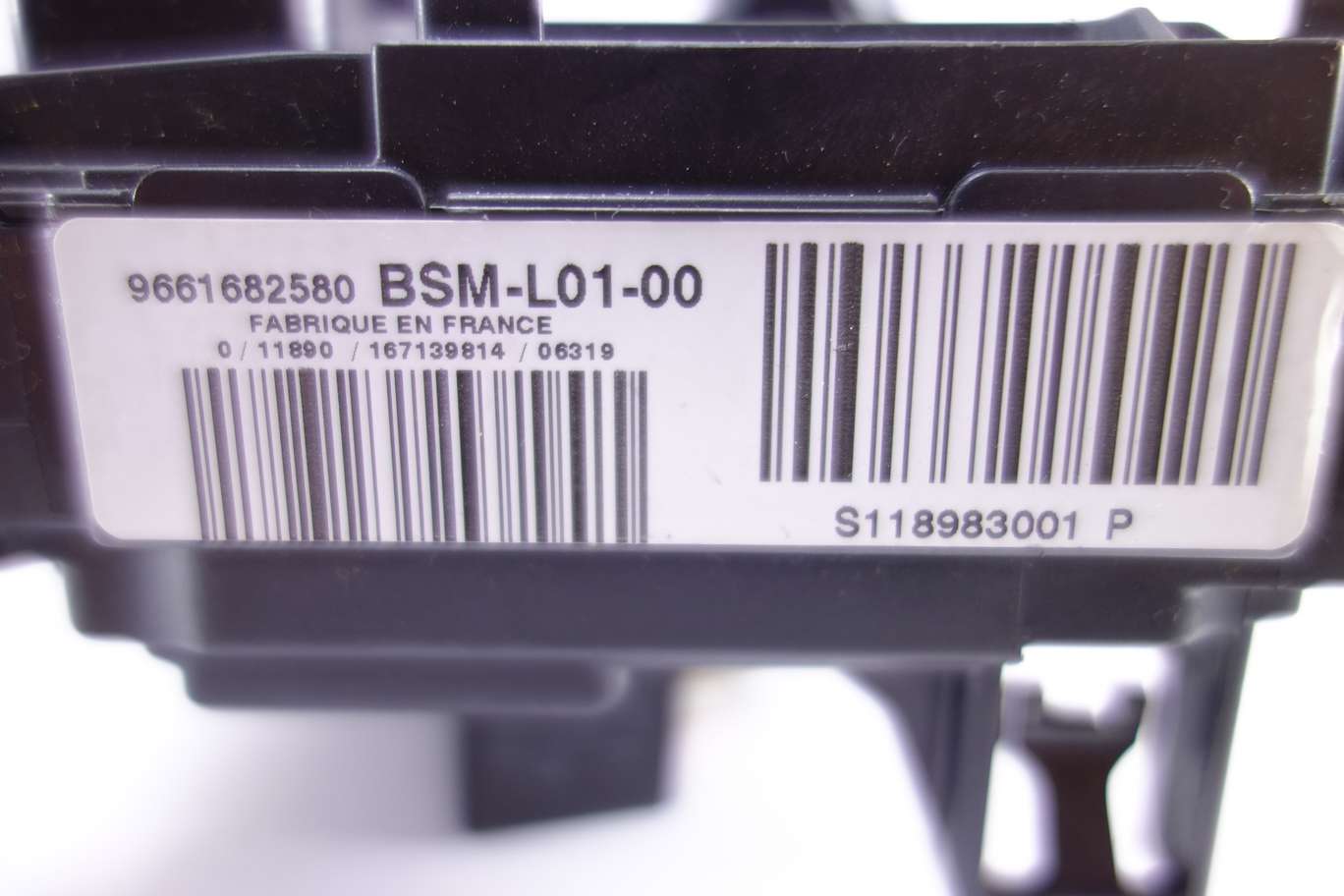 Caja de fusibles Peugeot Citroen BSM-L01-00 S118983001P 9661682580 - foto 2