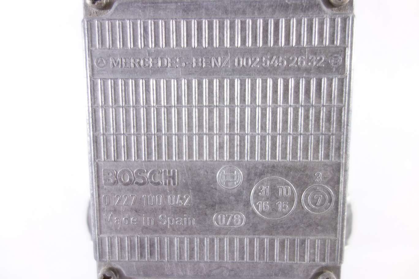 Mercedes w126 500se unidad de control  0025452632 002 545 26 32 BOSCH 0227100042 0 227 100 042 - foto 2