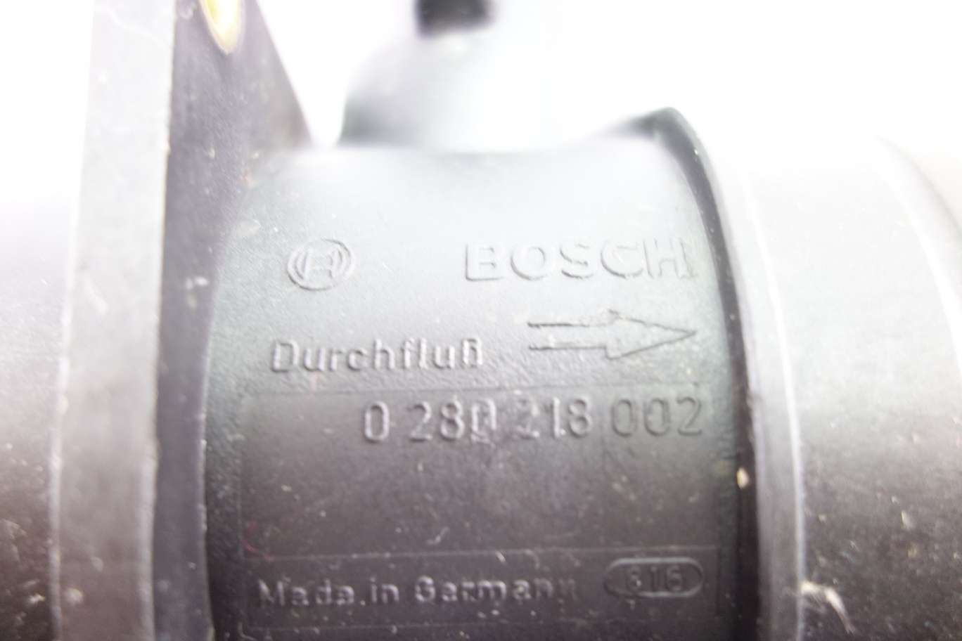 Caudalimetro Audi Seat Skoda VW Bosch 0280218002 0 280 218 002 - foto 2