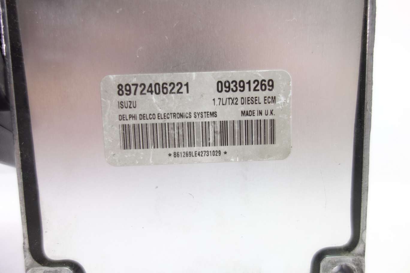Centralita del motor Opel Astra 09391269 8972406221 24445098 24 445 098 SIEMENS 5WK4763 5WK4 763 - foto 3