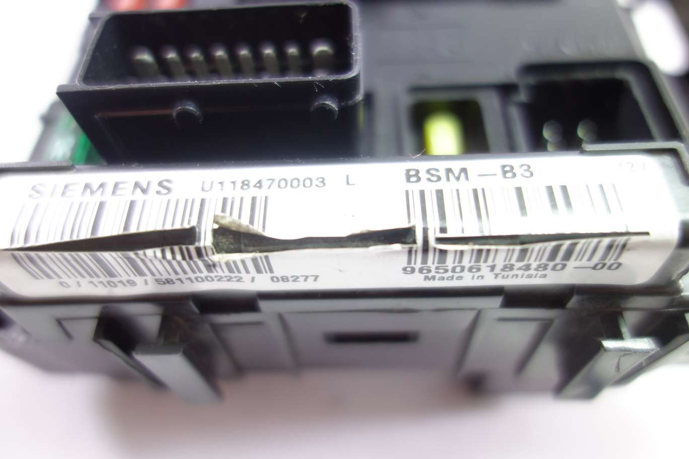 Caja de fusibles Citroen Peugeot 965061848000 9650618480-00 Siemens U118470003L U118470003 L - foto 2