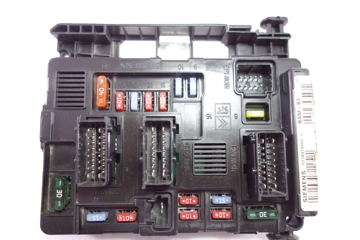 Caja de fusibles Citroen Peugeot 965061848000 9650618480-00 Siemens U118470003L U118470003 L - foto 1