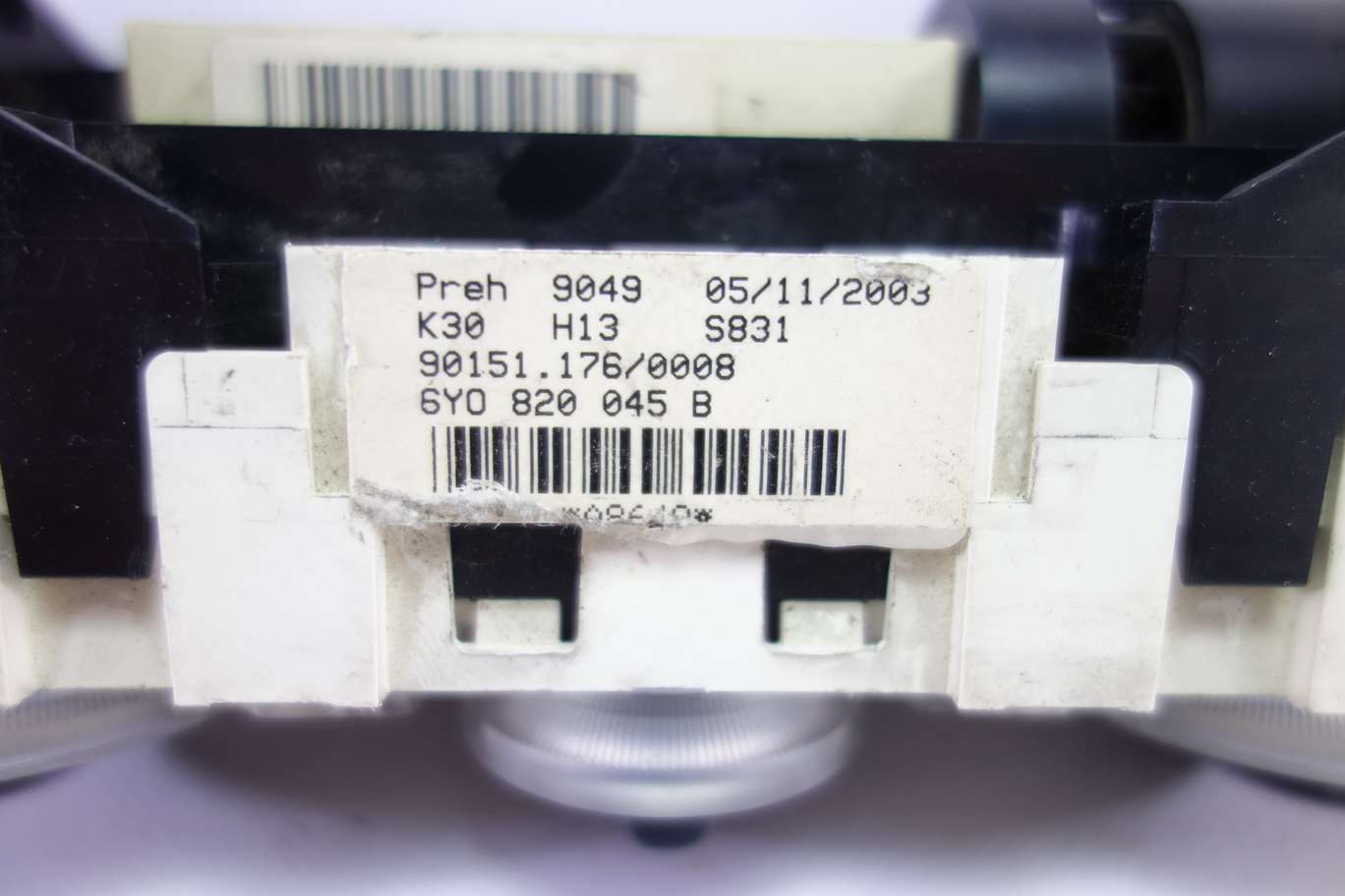 Panel de clima Skoda Fabia 6Y0820045B 6Y0 820 045 B 901511760008 90151.176/0008 - foto 1