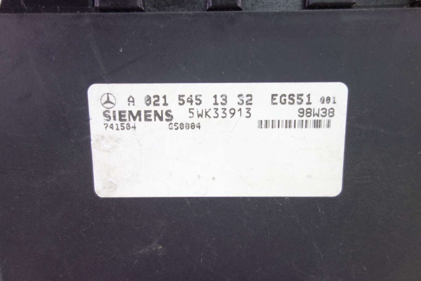 Caja de cambios Mercedes W210 W220 A0215451332 A 021 545 13 32 Siemens 5WK33913 - foto 3
