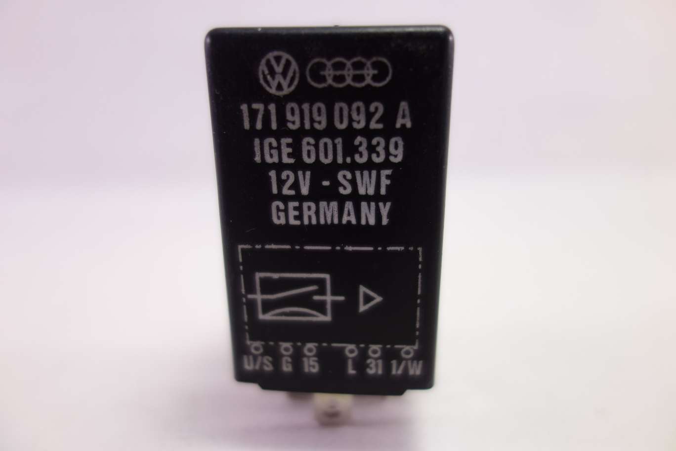 Rele VW Golf Audi A80 A100 171919092A 171 919 092 A IGE601339 IGE 601.339 - foto 2