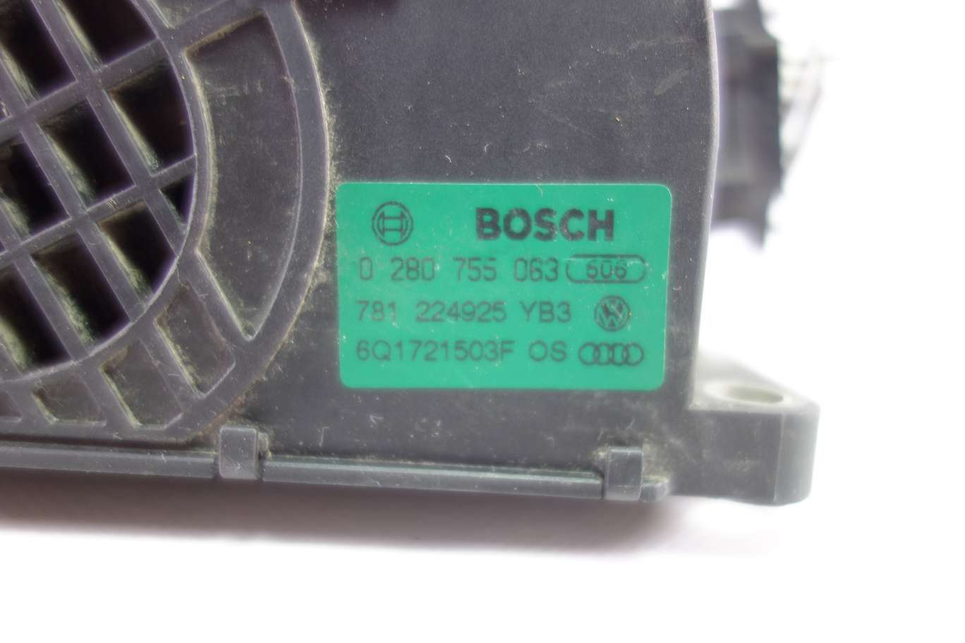 Pedal acelerador VW Bora Golf 6Q1721503F Bosch 0280755063 0 280 755 063 - foto 2