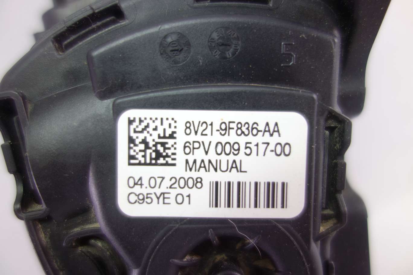 Pedal acelerador Ford Fiesta 8V219F836AA 8V21-9F836-AA 6PV00951700 6PV 009 517-00 - foto 2