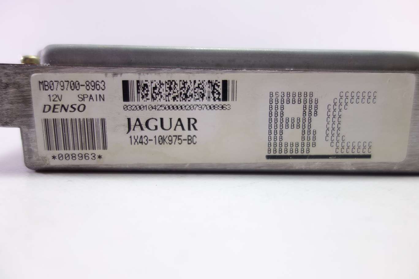 Centralita del motor Jaguar X-Type 1X4310K975BC 1X43-10K975-BC Denso MB0797008963 MB079700-8963 - foto 2