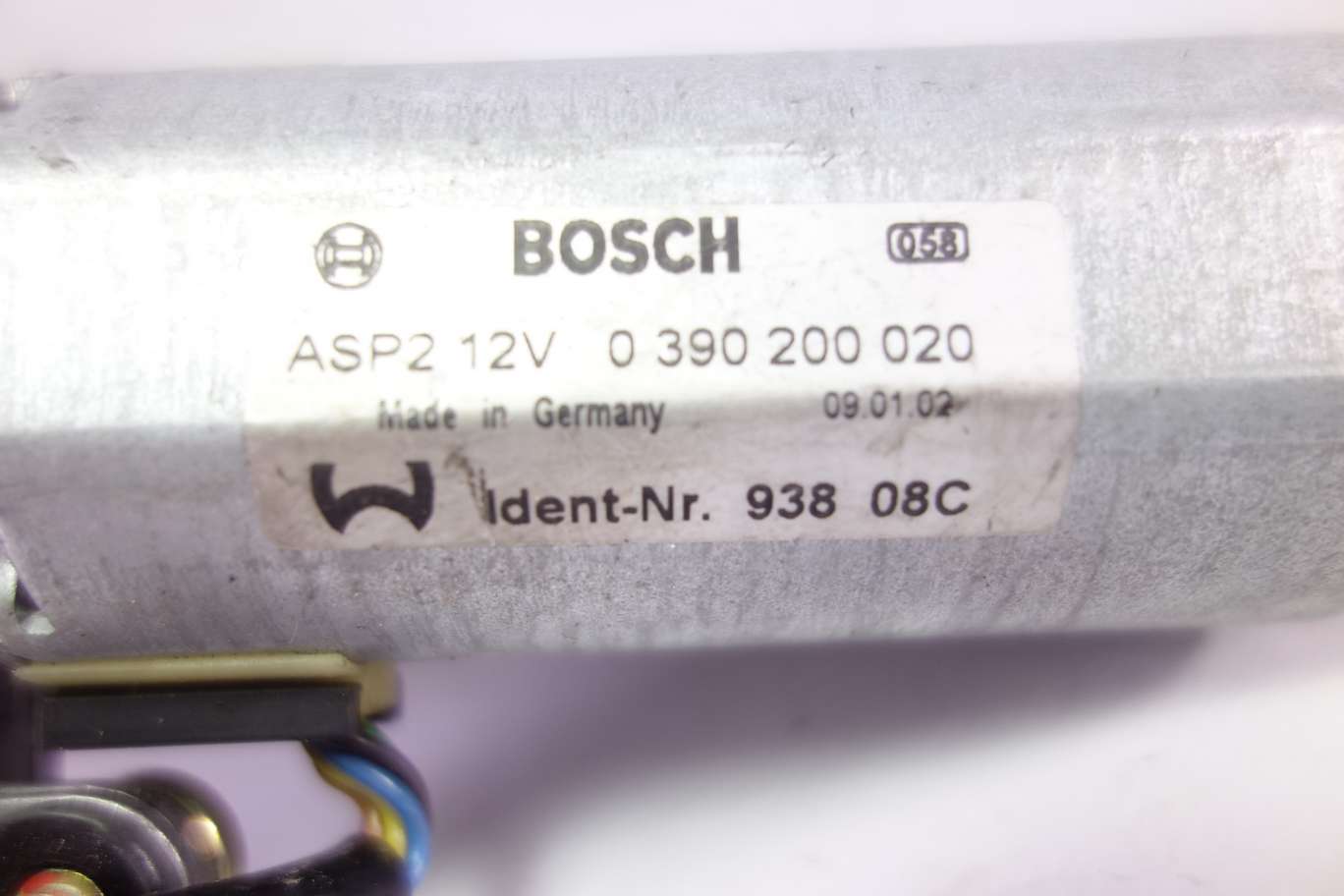 Motor de techo Mercedes CL203 C200 A2038203242 A 203 820 32 42 Bosch 0390200020 0 390 200 020 - foto 3