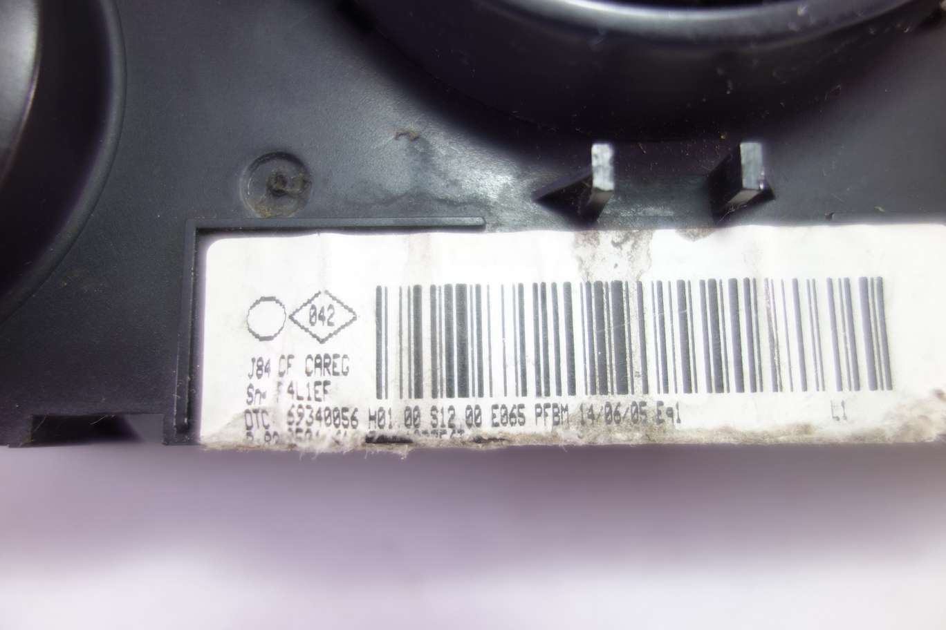 Panel de clima Renault Scenic 69340056 8200501461 - foto 2