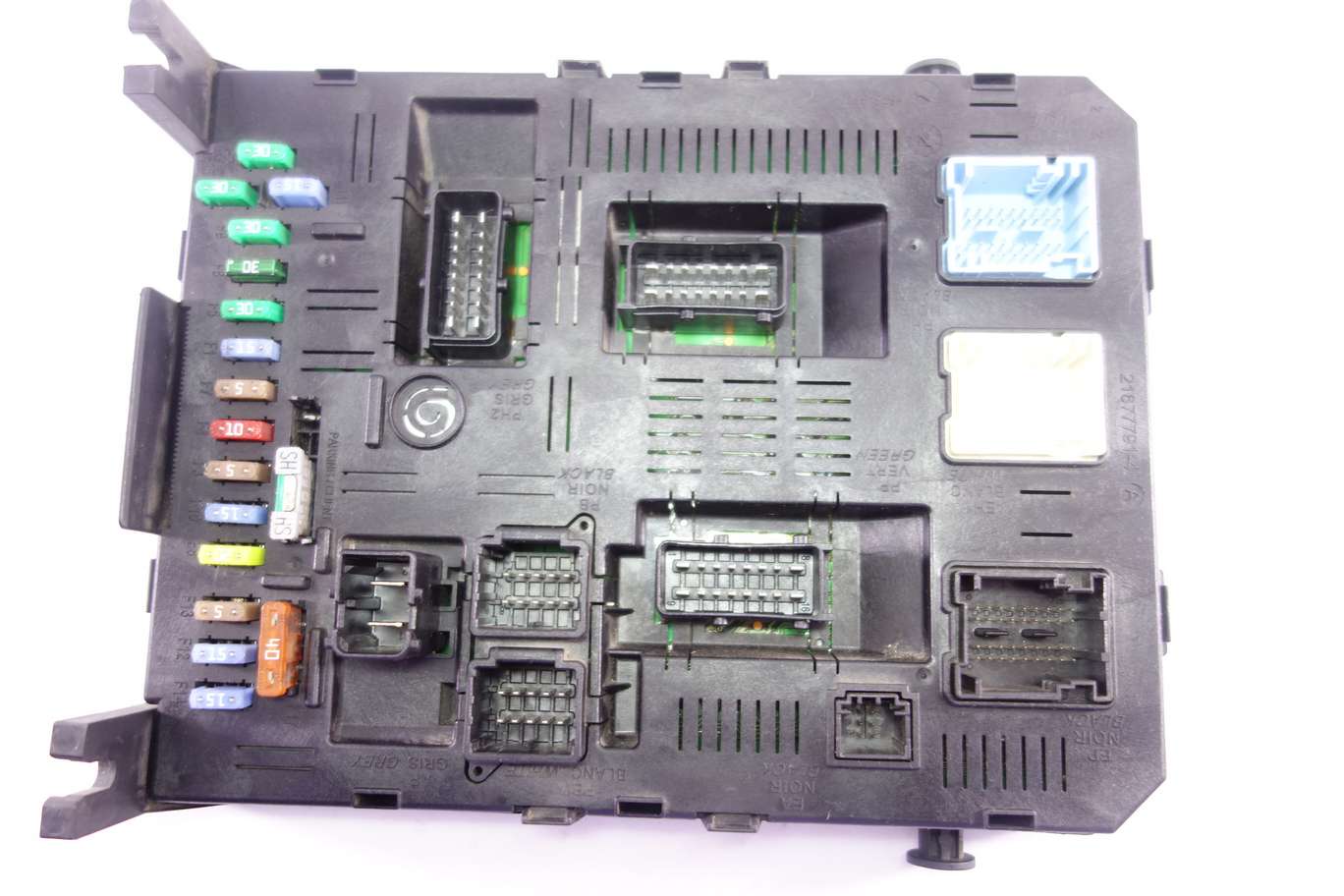 Caja de fusibles Citroen C5 9656530580 96 565 305 80 BSI 2004H05 21676031 5A 21678931 5B - foto 1