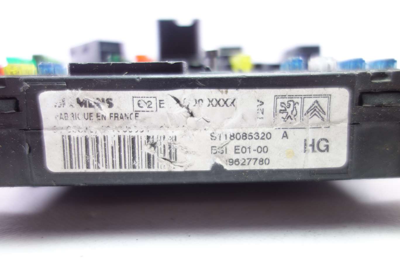 Caja de fusibles Citroen Peugeot 9649627780 S118085320A S118085320 A - foto 2