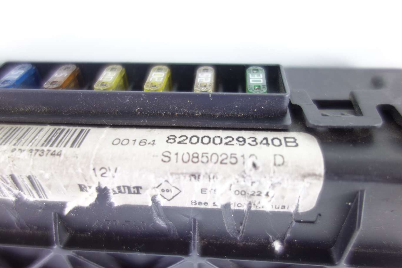 Caja de fusibles Renault Megane Scenic 8200029340B Siemens S108502510D S108502510 D - foto 2